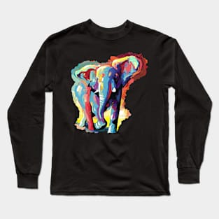 Elephant Long Sleeve T-Shirt